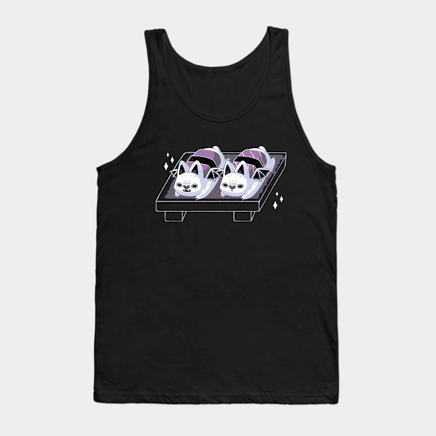 Sushi Bat Tank Top by xMorfina